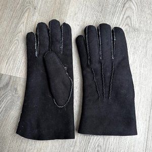 Black - Merino Leather Madova Men's Gloves - Size 9
